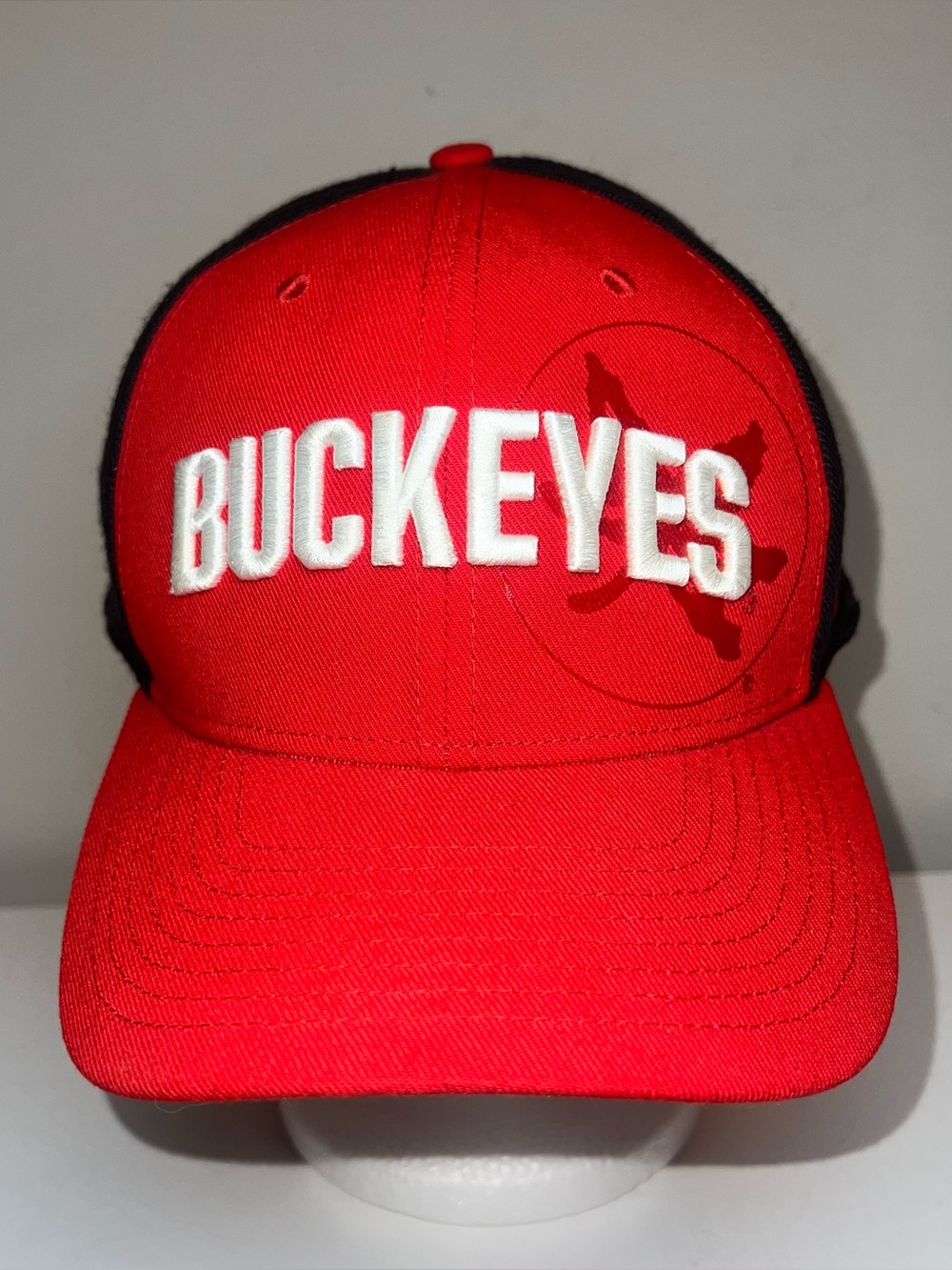 Nike Red Buckeyes Embroidered Baseball Cap